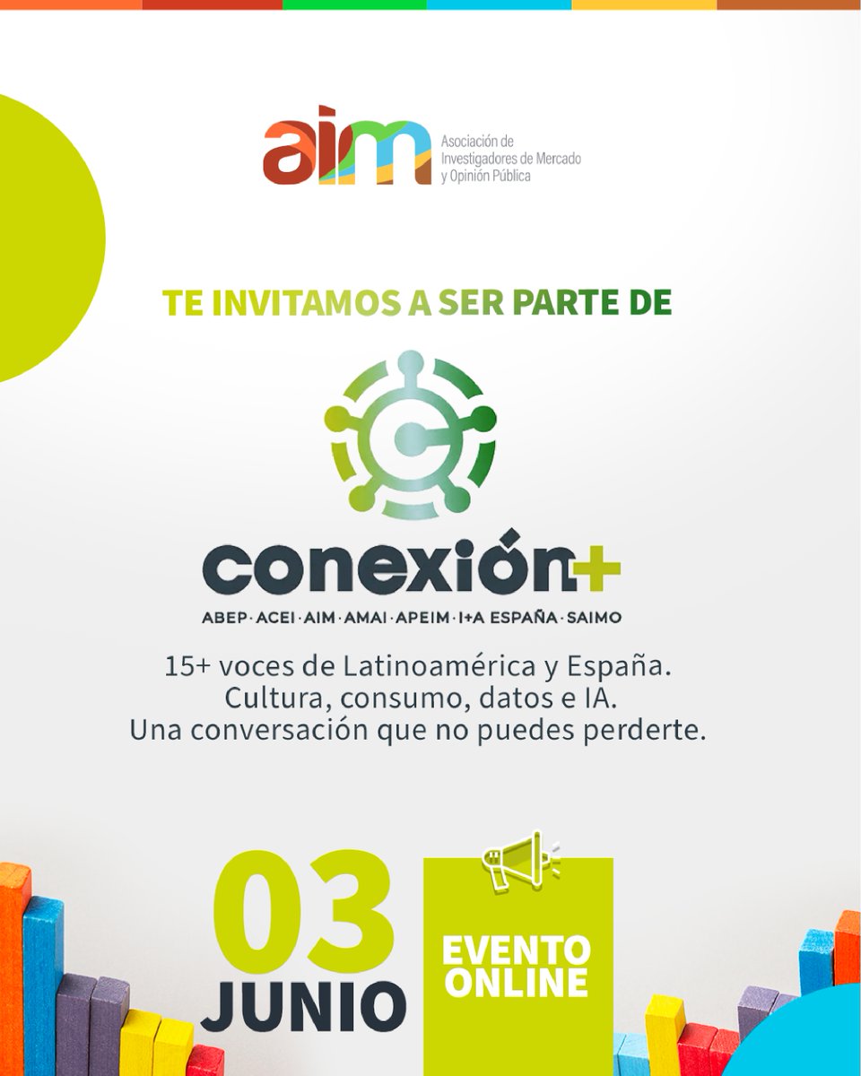 AimChile's tweet photo. MAÑANA se realiza uno de los encuentros más esperados del año para la comunidad investigadora de Iberoamérica. Conéctate para presenciar un espacio de conversación regional, sin fronteras y con mirada de futuro.

🕓10:00 hrs.(Chile)
Inscríbete aquí: https://t.co/dcDGOTkMGf https://t.co/zfc97CTlXd