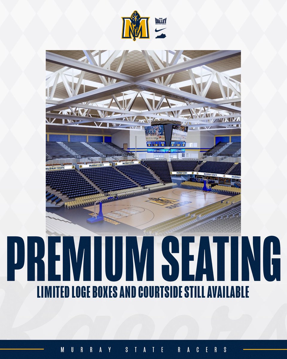 MSURacers's tweet photo. 🚨 Loge boxes and other premium seating options inside the CFSB Center are going fast! 🚨

Secure your seats today through the links below. ⤵️

🏟️: https://t.co/jRomPcK8lR
🔗: https://t.co/R5hWkEyI8Q

#GoRacers🏇 https://t.co/Ms4TxgmULF