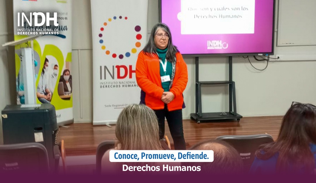 inddhh's tweet photo. #INDHOHiggins inició un ciclo de talleres para personal del Hospital San Juan de Dios de San Fernando, que contempla temáticas vinculadas al buen trato, igualdad y no discriminación, entre otras materias. El primer taller denominado se bordó la situación de los grupos de especial protección y el rol de garantes de derechos humanos en el ejercicio de la función pública.