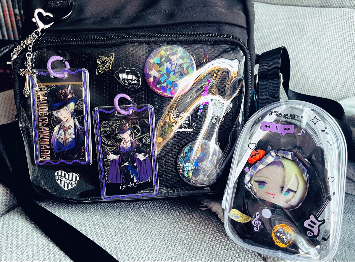 vampclaw's tweet photo. sooo…
i made an alt itabag!! 🕸️💜🖤

i went for something simple cause i use this bag for my daily life and honestly im pretty happy with the result ✨
#ClaudeClawmark https://t.co/nXzjHvW2Mm