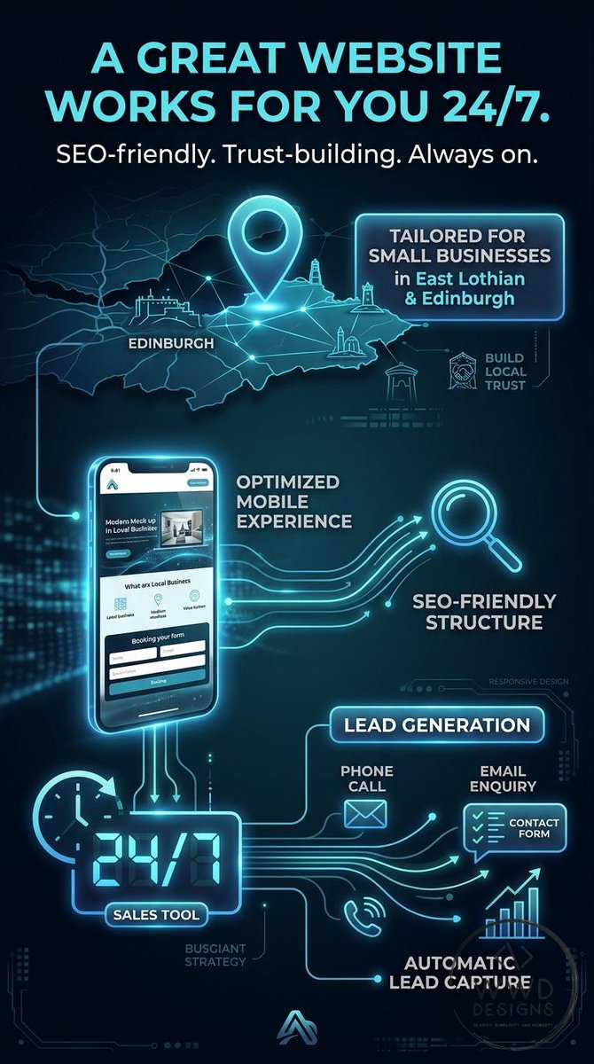 WWDDesigns's tweet photo. Want more calls and bookings from your website?

Then your site needs to be clear, fast, and trustworthy. That is what turns traffic into real enquiries for your business.

 #SmallBusiness #smallbusinessuk #callsandbookings #smallbusinesswebsite https://t.co/hgTC2pqwZJ https://t.co/6lmBU9vtM3
