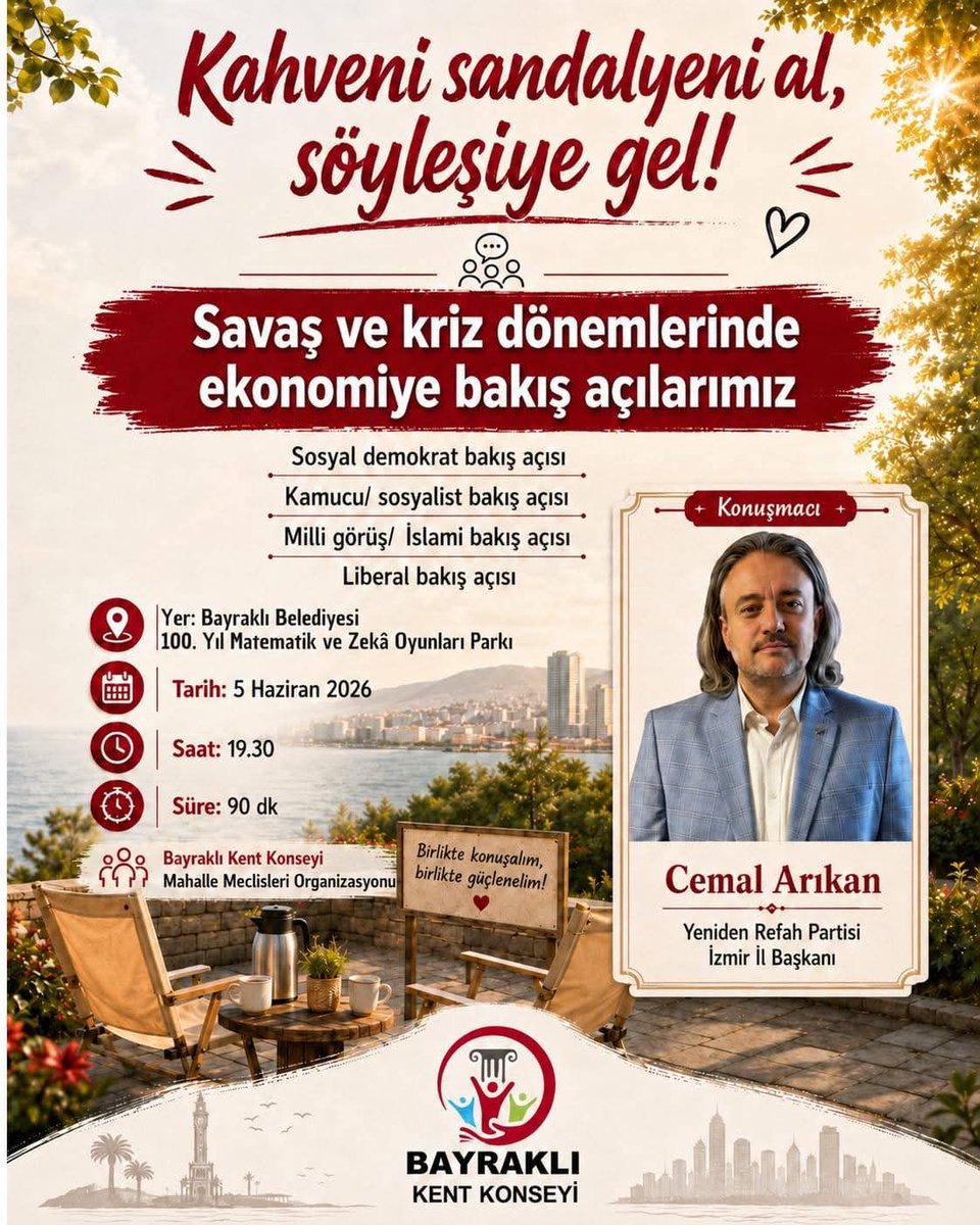 arikancemal's tweet photo. Bayram öncesi yağmur sebebiyle ertelenen programımız bu cuma akşamı 
Müsaitseniz bekleriz https://t.co/n5jTaLEUL5