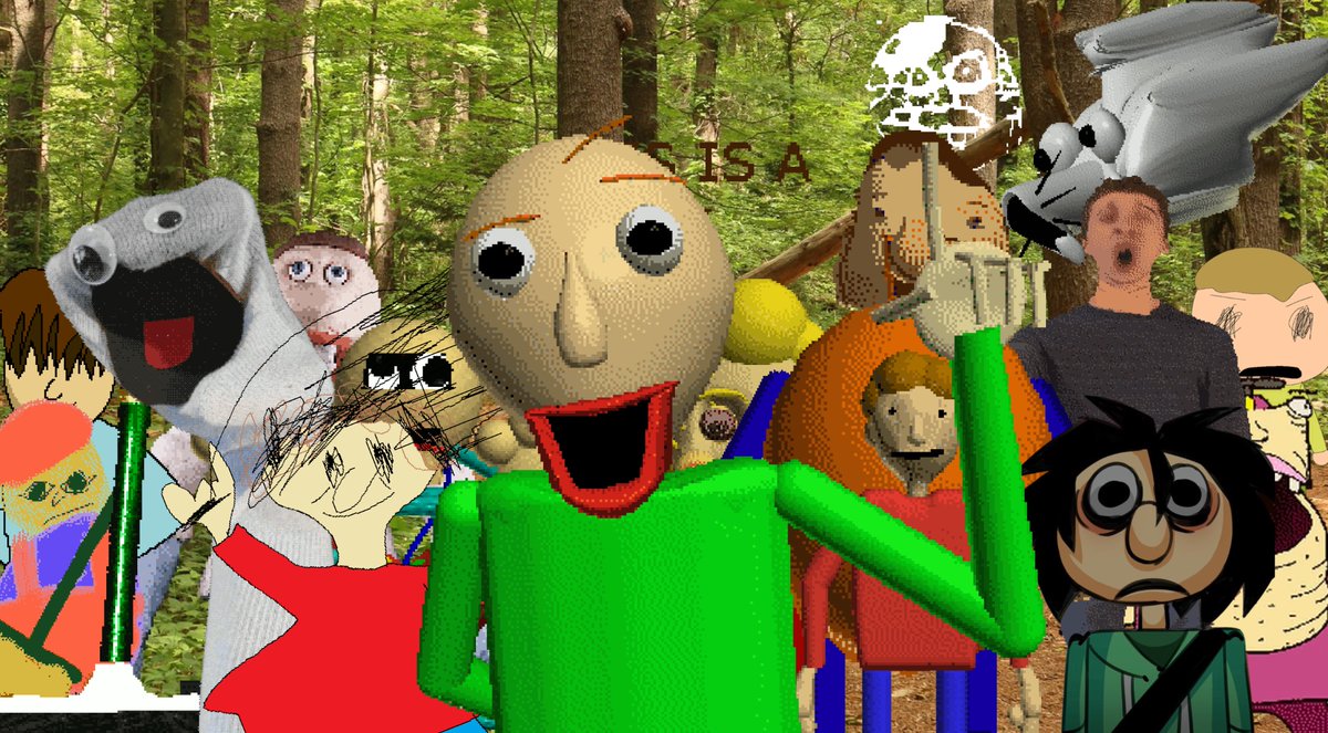 BaldiAndFriends's tweet photo. LETS DO THIS!”
-Turning to the knight, he made a large grin. His confidence growing greatly as he raised an eyebrow and put his hand up.-
📏-“Well Pal. I’ll give you once last chance to surrender! Because you’re about to feel the basics of Baldi..And Friends!” https://t.co/rXcjpAviUh