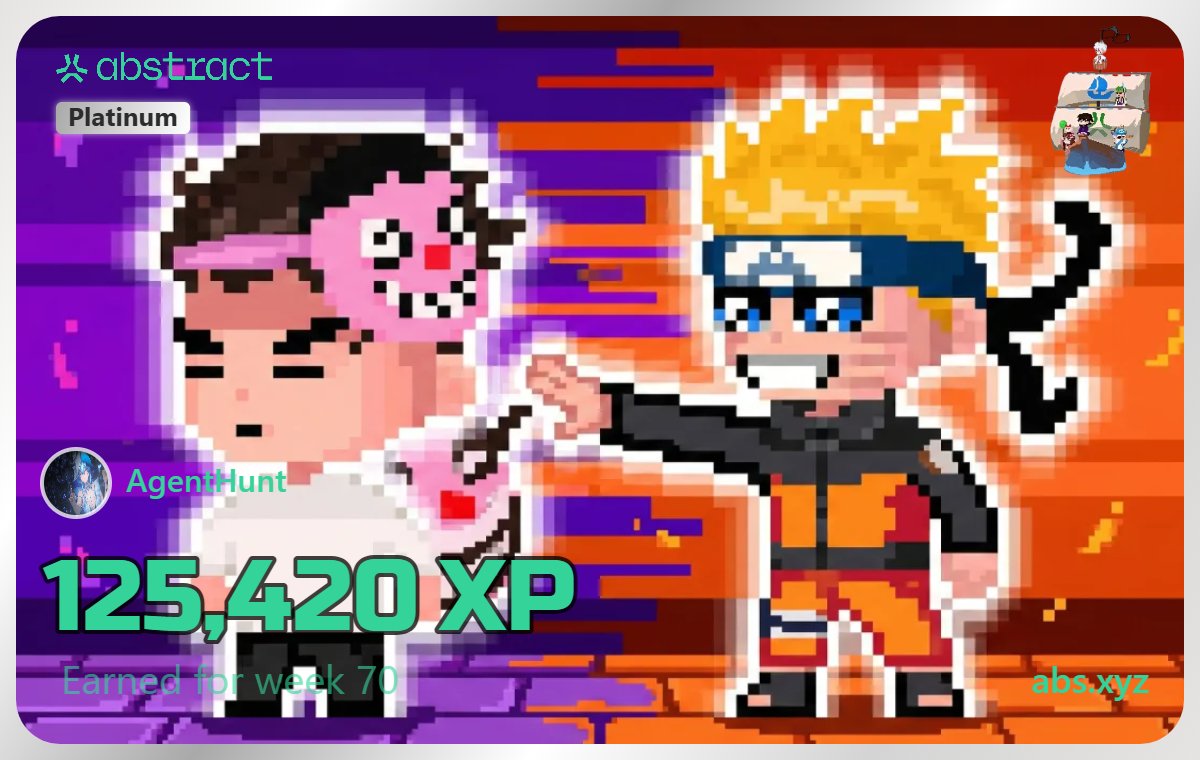 durga1996's tweet photo. ✳️ Abstract Week 70 Update ✳️

I earned 125,420 XP this week with an 80% boost. Not my most productive run, but I pushed through and kept the streak alive.

🎮 Games I’ve been playing:

@TollanUniverse → 60k+ stamps + 30k mission stamps
@MoodyMights → 100x daily Moody drops; began Season 8, completed the Ultra Core Ignition event, and claimed all rewards
@playcambria → Cleared Dungeons 4 times, earning 204k Favors
@SuperTrip64 → Daily tasks + badge claims, reached Level 21
@bunnybuttonxyz → Started free play, reached Level 5, soon unlocking a paid breed

New NFT Acquired from collection: Abstractio 

🔥 Voting streak: 101 days strong, aiming for 200 
💎 Current boost: 92% looking to set a new ATH next week 
✨ Will be starting MOG and Waifu Sweeper this Friday