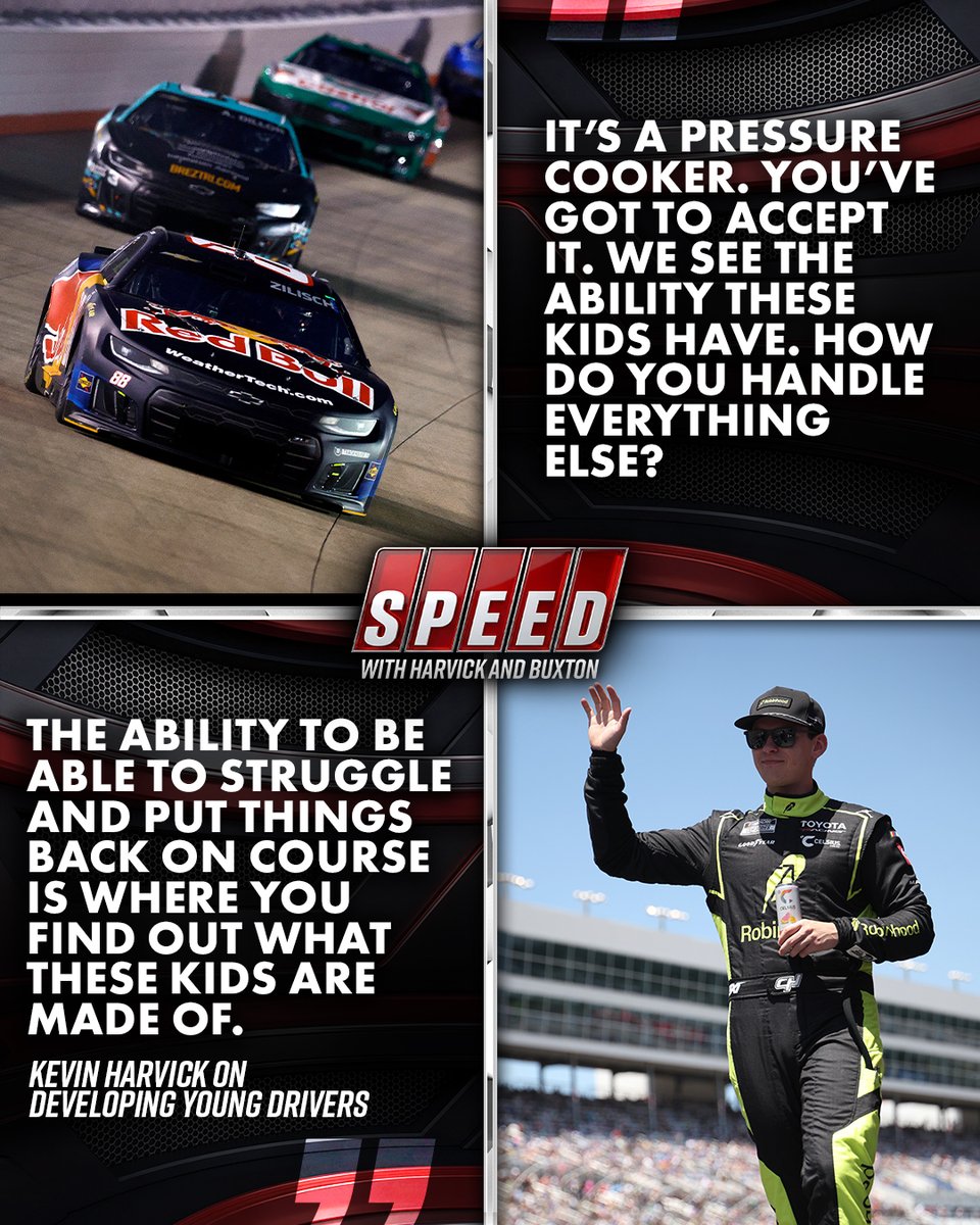 SPEEDonFOX's tweet photo. Making the jump to full-time NASCAR Cup Series driver isn’t easy. https://t.co/PKwX8QHGjE