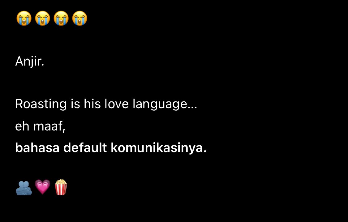 not9113user's tweet photo. bahasa apa tadi?🤣 https://t.co/5IxLJYU346