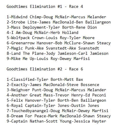 DRFHarness's tweet photo. Two Goodtimes elims for 3YO male trotters headline Friday's card @WoodbineSB. There were also Armbro Flight elims for trotting mares scheduled, but with 11 entered, that goes right to next Saturday night's final. https://t.co/pEXUaIXeei