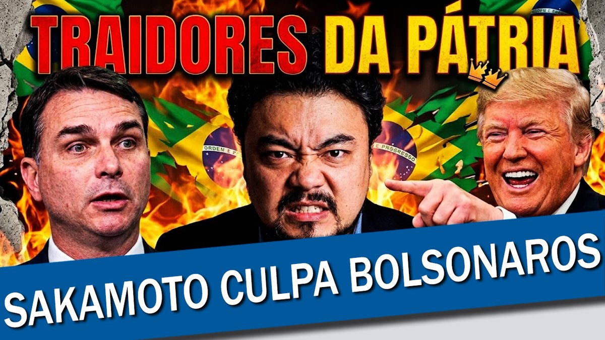 ConversaAfiada's tweet photo. SAKAMOTO: "BOLSONAROS ABRIRAM A PORTA DO INFERNO PARA O BRASIL" | TARIFAÇO

Assista: https://t.co/atKvz5KfCf https://t.co/uTytp7I3Ij