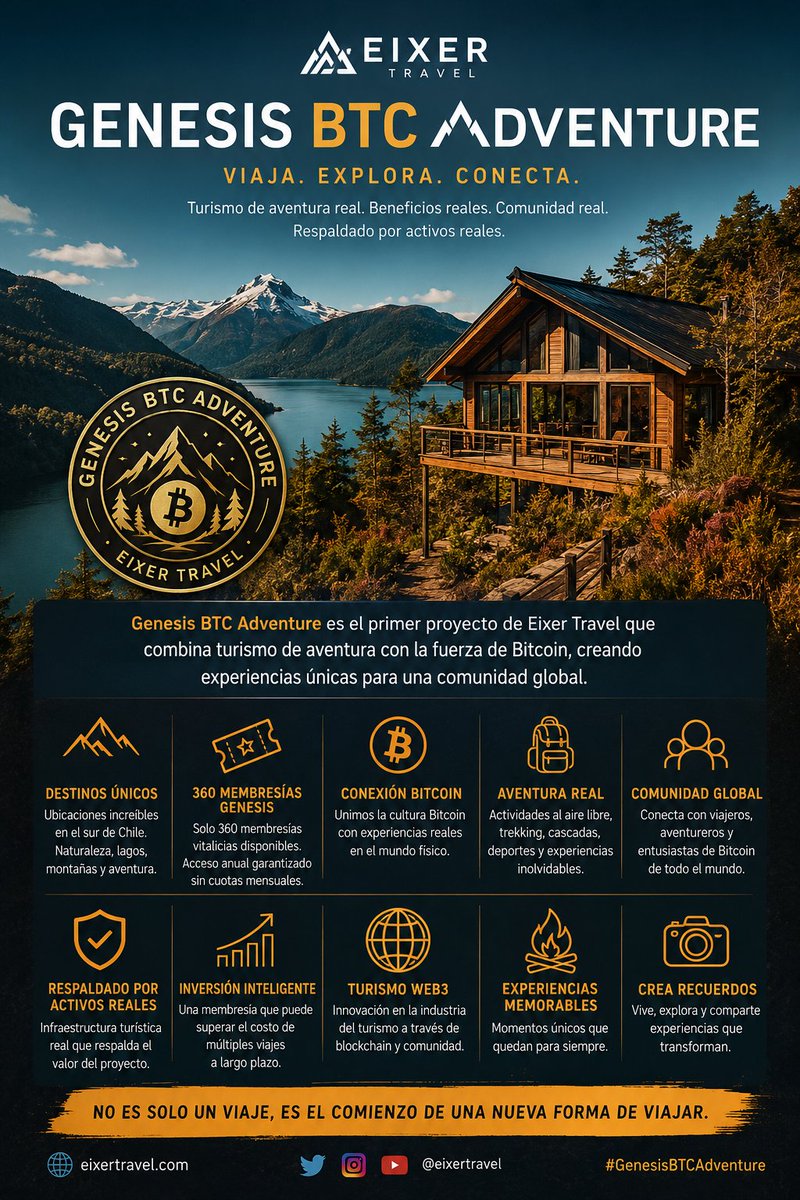 Maanuueli's tweet photo. @EixerTravel @MlEixerCU 
#EixerTravel #GenesisBTCAdventure #Bitcoin #BTC #CryptoTravel #Web3 #NFTUtility #Travel #Adventure #RWA #Tourism #CryptoCommunity #BlockchainTravel https://t.co/HdZOETb6vD