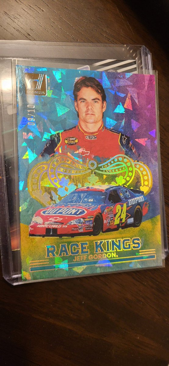 RexsBirdPosting's tweet photo. Apparently my luck with racing cards is immaculate. Insane pulls from one of those hobby packs https://t.co/GVQyVRHU3z