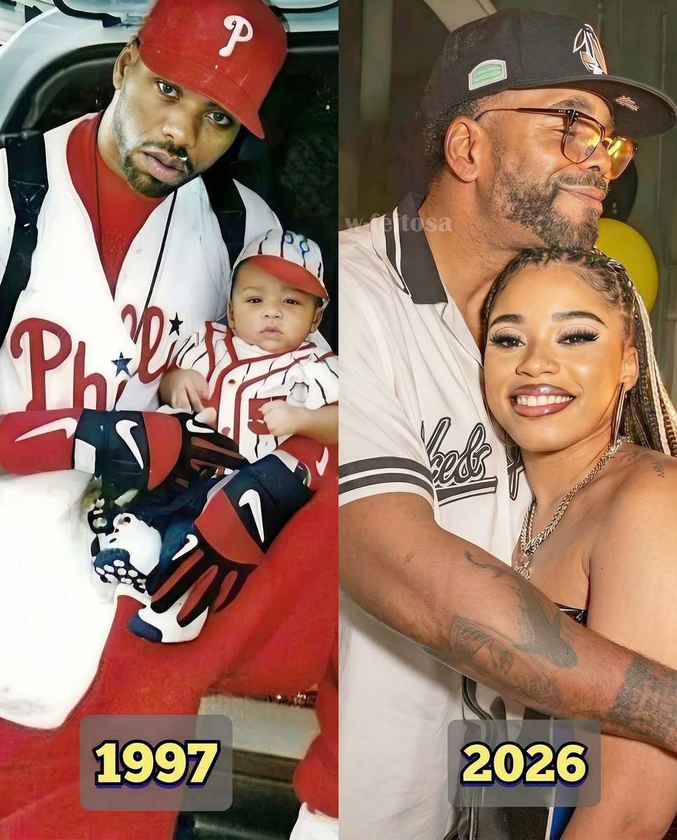 foundallsaint's tweet photo. Method Man and his daughter
Cheyenne 🖤

then                        and                now https://t.co/FCb6o9sonL