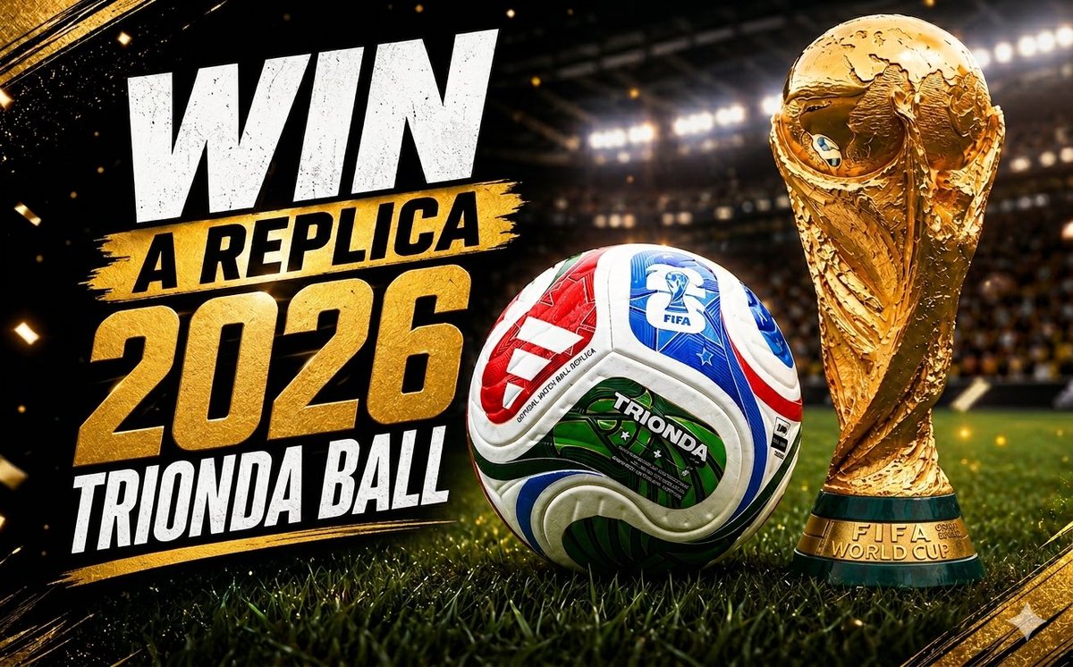 BetalyticsInc's tweet photo. 🚨 WORLD CUP 2026 GIVEAWAY! 🚨

Want to win a replica of the official 2026 Trionda match ball? ⚽🔥

We are giving 10 away!

HOW TO ENTER:
1️⃣ Sign up for FREE trial at https://t.co/imIen77jEn
2️⃣ Get our World Cup picks FREE
🏆 Winners to be drawn after the Group Stage. https://t.co/XrvllqUBwb