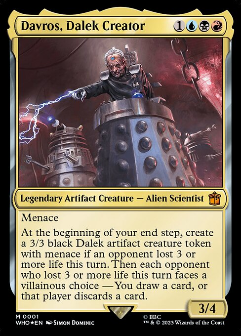 JosephZander's tweet photo. @thoughtxriot Davros is worthy of Mjolnir. That's canon now. https://t.co/5UUayGukoF
