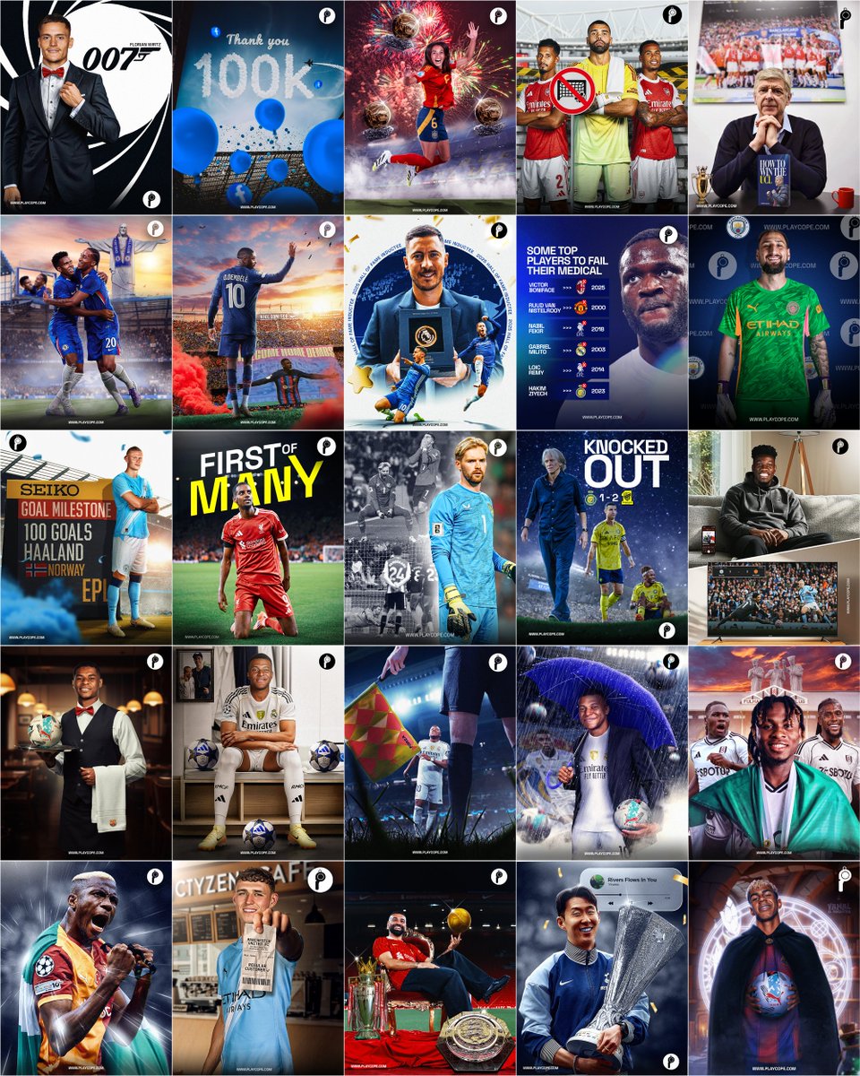 BrainiacGfx's tweet photo. Over 1,000+ designs created by me across the biggest football stages in the world for the 2025/26 season.

​Leading this amazing design team at @PlayCope has been an incredible journey. I want to express my gratitude to my talented designers, @shegzy_designs, @vancini_es, and Steve, who have kept everything running smoothly, met every challenging matchday deadline, and maintained our high visual standards.

​We’ve put in the hard work, and we’re ready to do it all again next season! 📈💼🎨💪