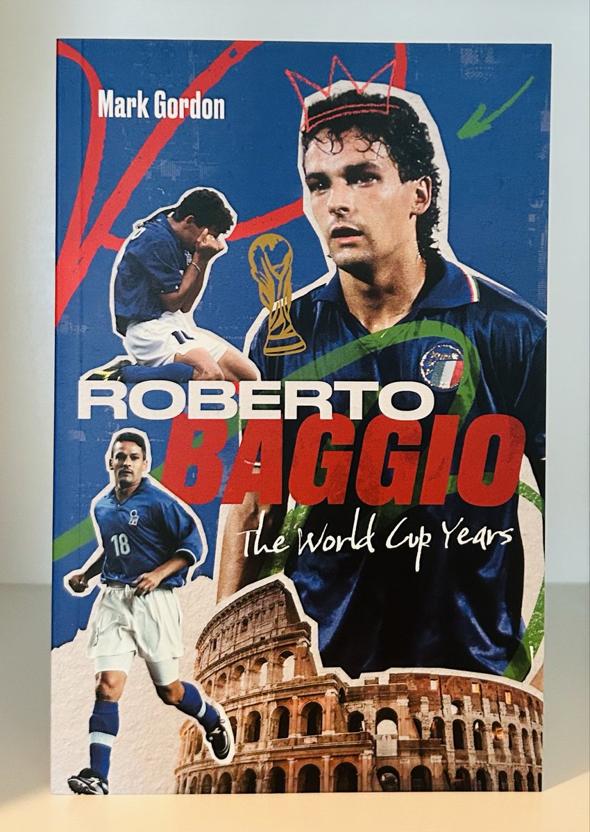 SoccerBooksLtd's tweet photo. *OUT NOW*
The previously untold story of the #FIFAWorldCup career of Roberto Baggio. The 1st English-language book to examine the attacking maestro’s Italy career across 3 #WC’s showing why he still tops fan lists of favourite players ⚽️📘👇
https://t.co/OBbkDnsE6z
#Azzurri https://t.co/2TDWcZpPZr