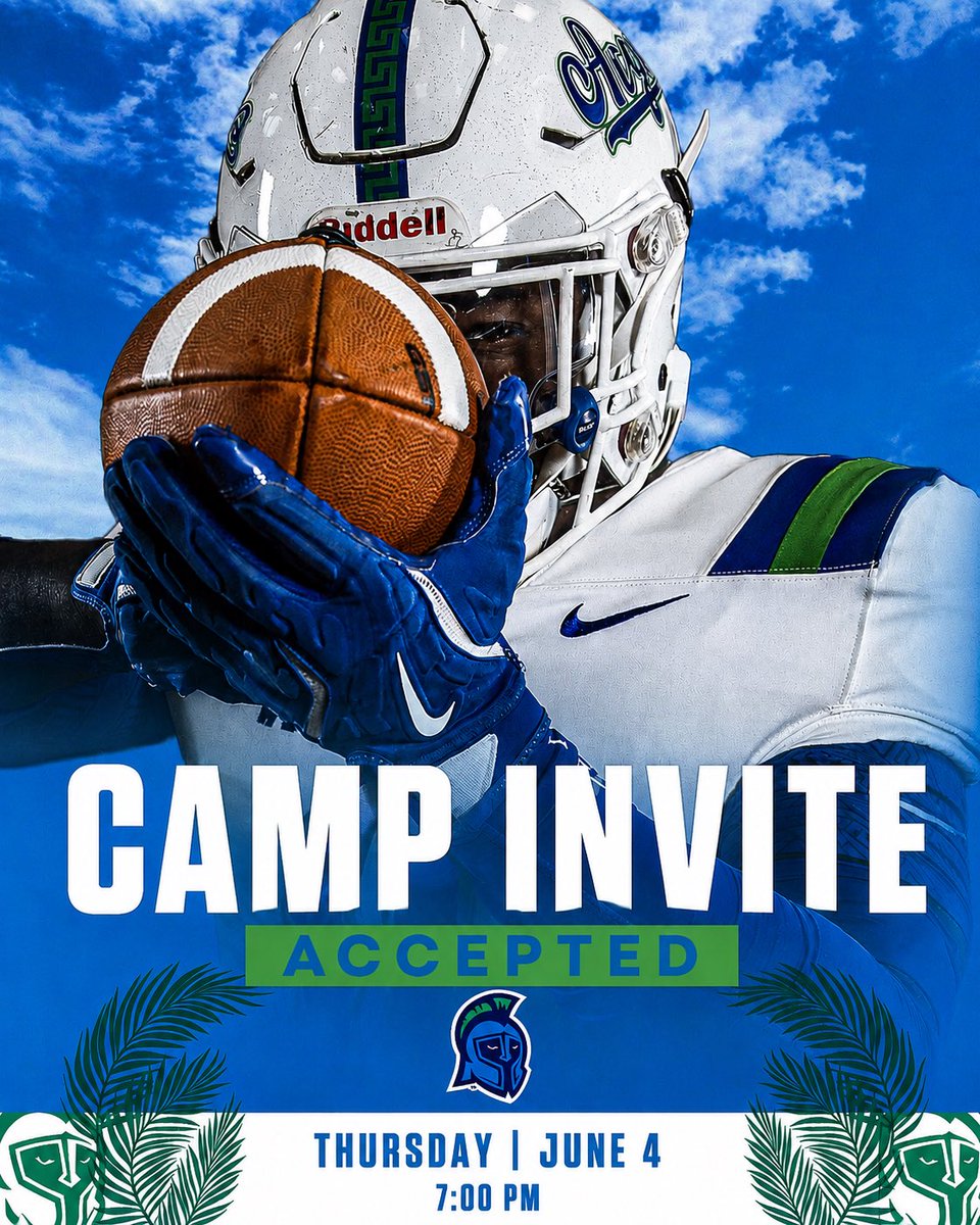 Macho_Mendez's tweet photo. Excited to go compete at @UWFFootball camp in Pensacola, FL this Thursday #AMDG
@CoachKNobles @CoachK_Conner @CoachMelo90 @coach_manary @CoachMasonBaker @JesuitTigers_FB @MDQue_33 https://t.co/S39z8jNXK5