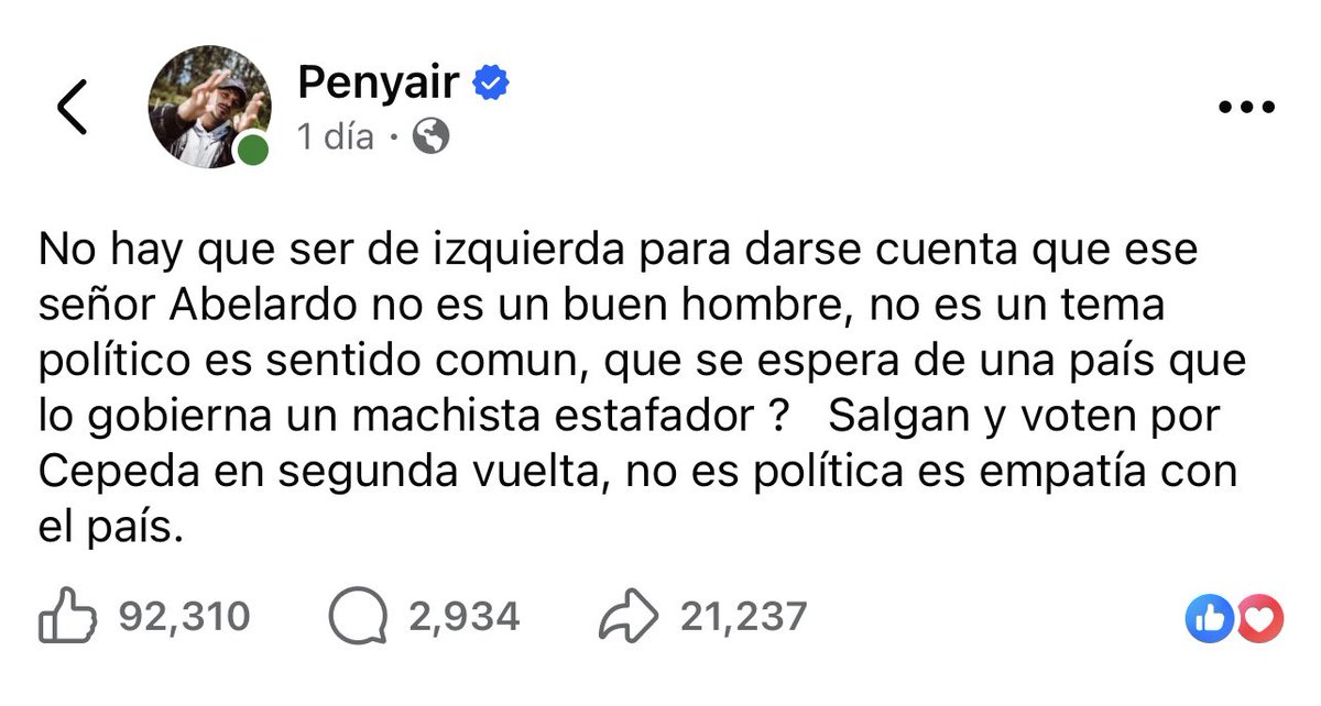 DanielTrujiillo's tweet photo. Abelardo de la Espriella NO es un buen hombre. https://t.co/GPDMhMI14S