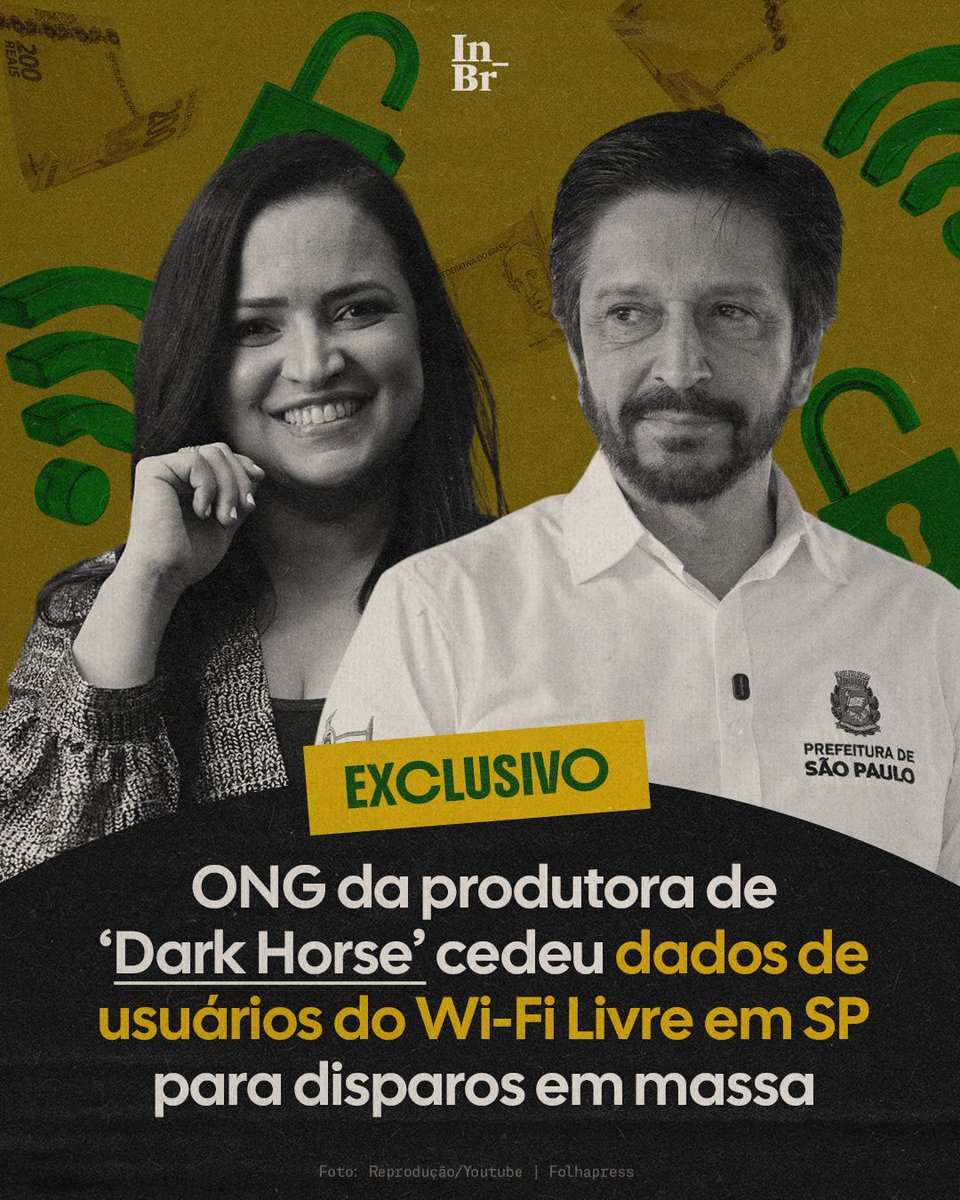 TheInterceptBr's tweet photo. O Instituto Conhecer Brasil, ONG presidida por Karina Ferreira da Gama, disponibilizou a uma empresa terceirizada dados pessoais de quem acessou pontos de Wi-Fi instalados por eles na cidade de São Paulo. 

Leia a matéria completa da repórter Laís Martins: https://t.co/llGpdEUP91 https://t.co/NF8iEawNTr