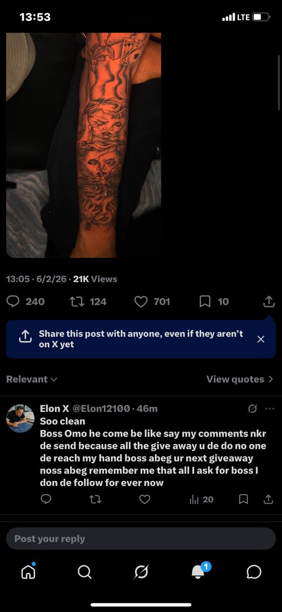 Elon X tweet media