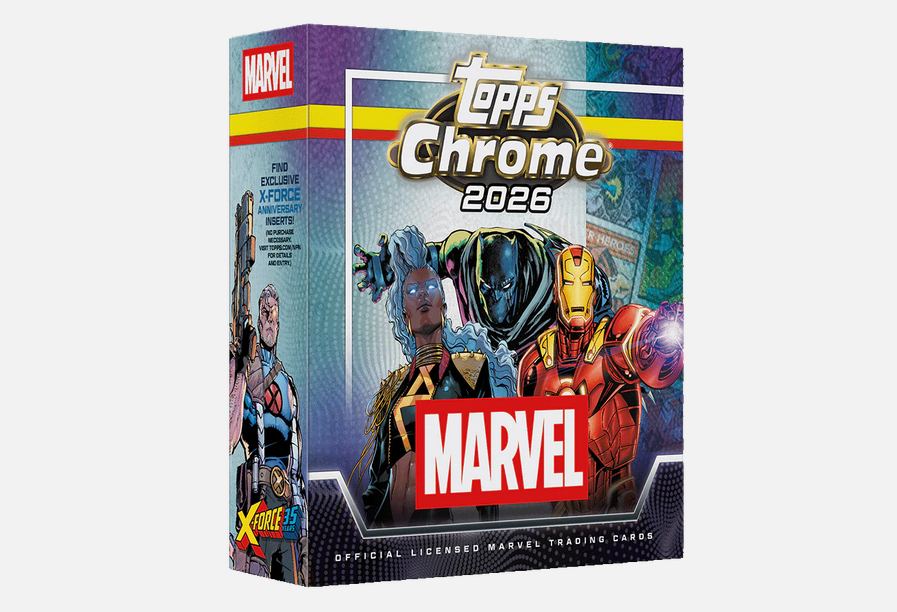 2026 Topps Chrome® Marvel Comics Mega Boxes still available at