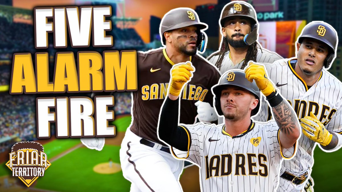 FriarTerritory's tweet photo. The latest edition of Friar Territory is LIVE!

@KyleAGlaser joins @MartyCaswell &amp; @DSmithShow to talk Jase Bowen, the Padres offense, and more!

Watch: https://t.co/W34l2F5ucm https://t.co/ziuer8vEn1