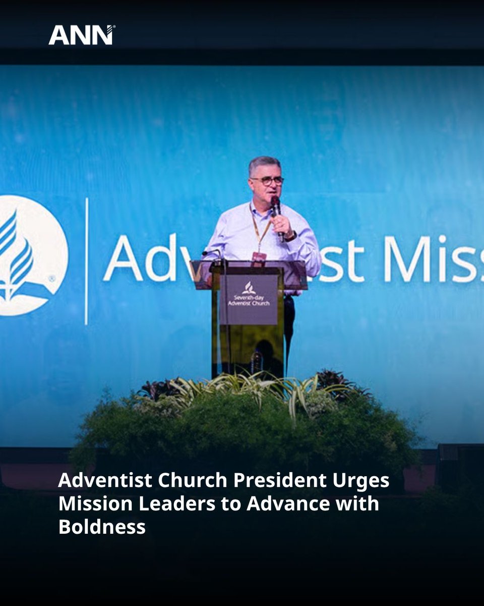 adventistnews's tweet photo. GC President @prertonkohler is challenging global mission leaders to transition from "maintenance to mission." The focus remains on the Mission Refocus initiative, urging strategies for unentered areas. #AdventistNews #ANN @AdventistIAD

Read more. 
https://t.co/g9dQsR4kjb https://t.co/sueRSSq2Fi