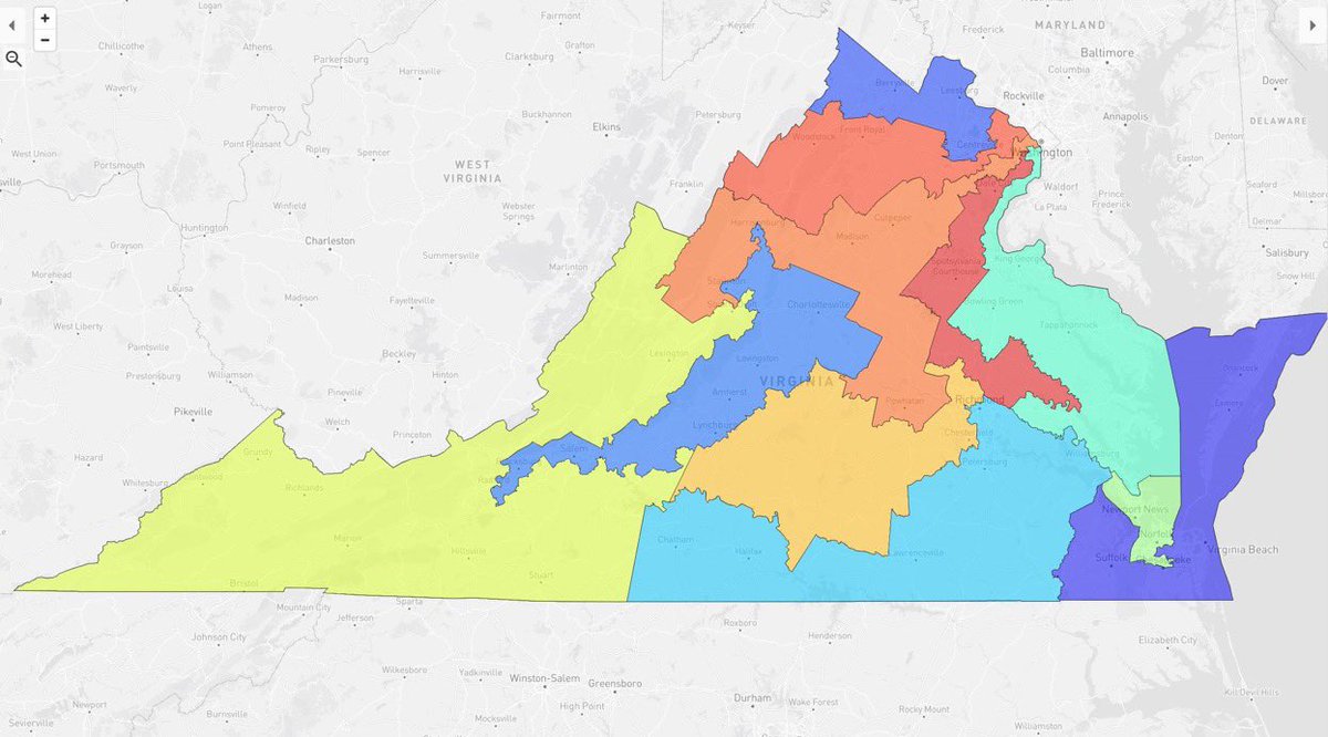 TheModerateVA's tweet photo. Virginians need to remember that the Democrats' gerrymandering did not fail because it was unfair; it failed because the timeline of the election was illegal.

Democrats will disenfranchise voters immediately after the 2030 census if Republicans don’t build a stronger case against it in the future.