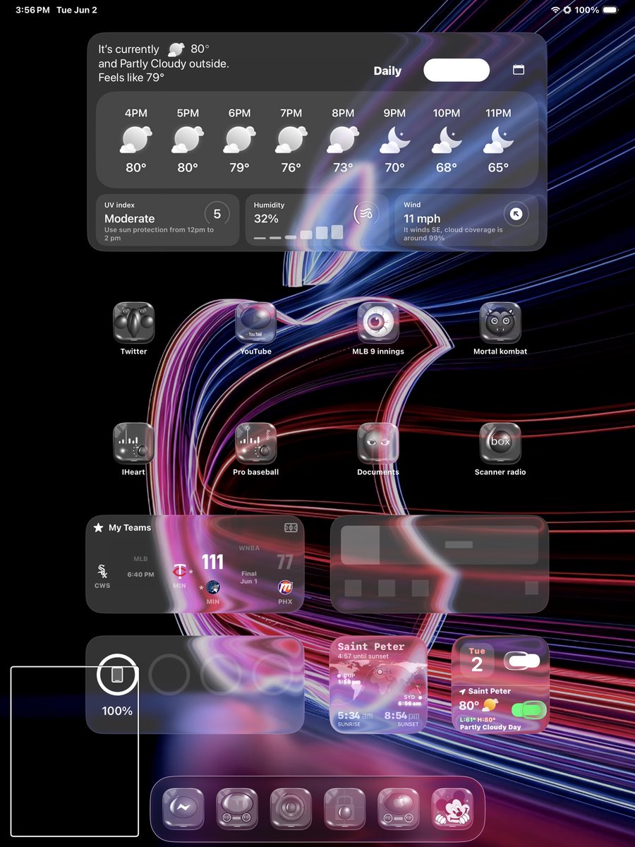 austynjohnson26's tweet photo. Full glow upgraded ✨
Walls: @Deep_Screens 
Icons: android red by @MyLoveJewels 
Widgets: me, @Kmokhtar79 @Hiit3sH @apple @ElijahCreative @DarkNoiseApp 
Hope it brings some calm 🌞 https://t.co/6zsBP7uufl