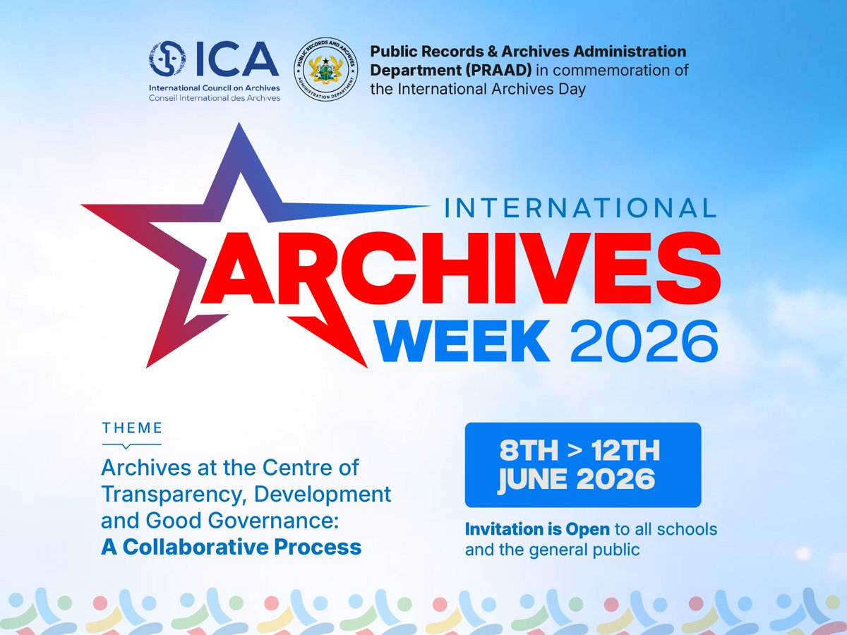 Praad_Gh's tweet photo. Celebrating memory, knowledge, and preservation at International Archives Week 2026. #IAW2026 https://t.co/s704OFOpYy