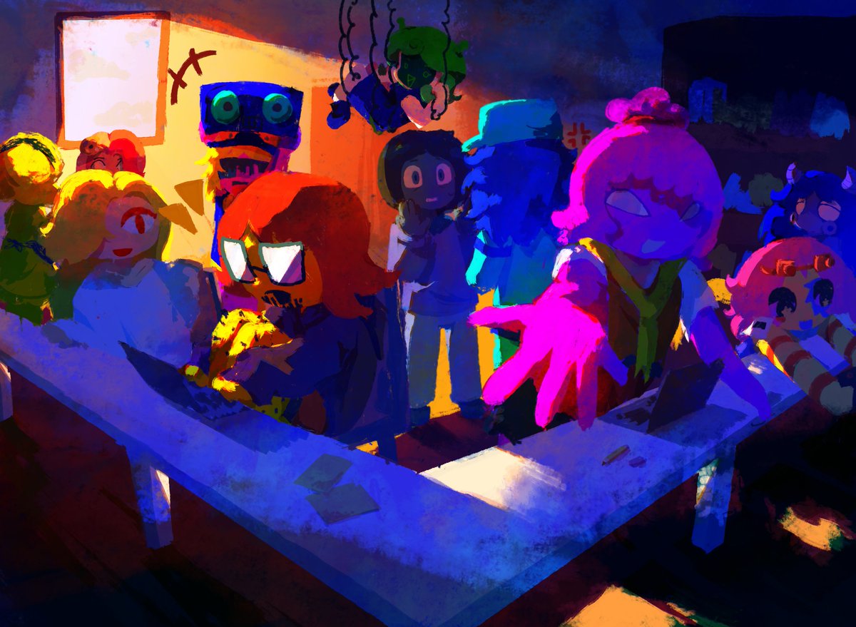 llaena_errors's tweet photo. The gangs all here https://t.co/d8pvRXhzAr