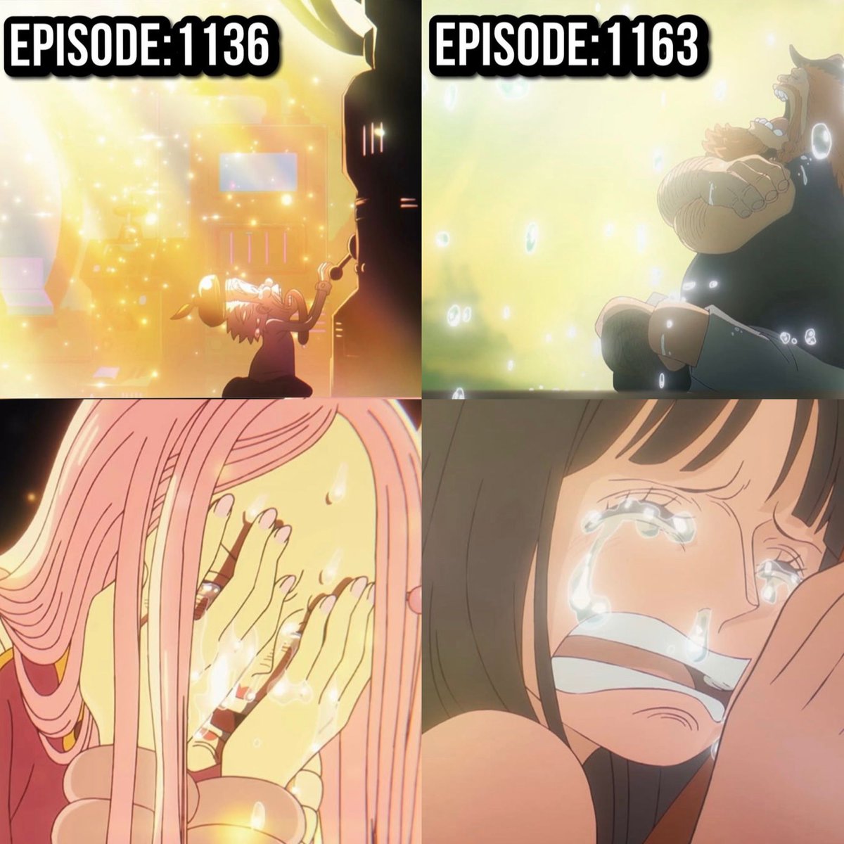 AnimeePost's tweet photo. Kuma &amp; Bonney 🤝 Robin &amp; Saul https://t.co/6uEjDbFhfq