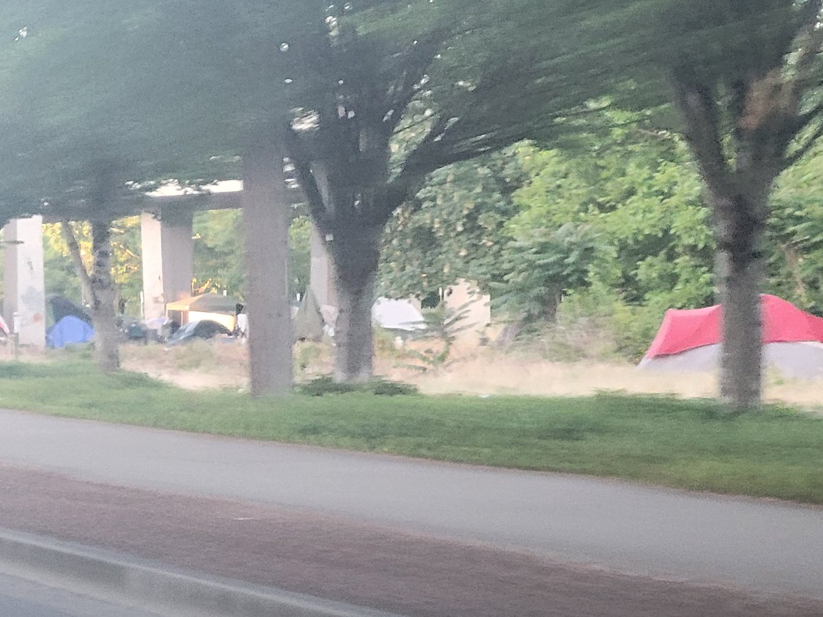 TsarMeesha's tweet photo. @TinaKotek The ODOT you wished to bestow more of our tax dollars on can't even keep homeless encampents from setting up under the Marion Street Bridge in Salem. Both you and the agency are abject failures.

@LarsLarsonShow @ORhunter @captaincwjensen @ColonelLudlow 
@SamJFinley https://t.co/Bjv98ayFey