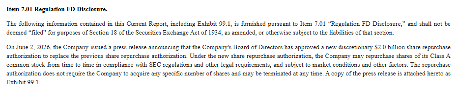 ShaunFitzzzy's tweet photo. The GameStop board has authorized $2 billion for a share repurchase program 

I bet they start buying back right away

$GME https://t.co/SC613E0tzY