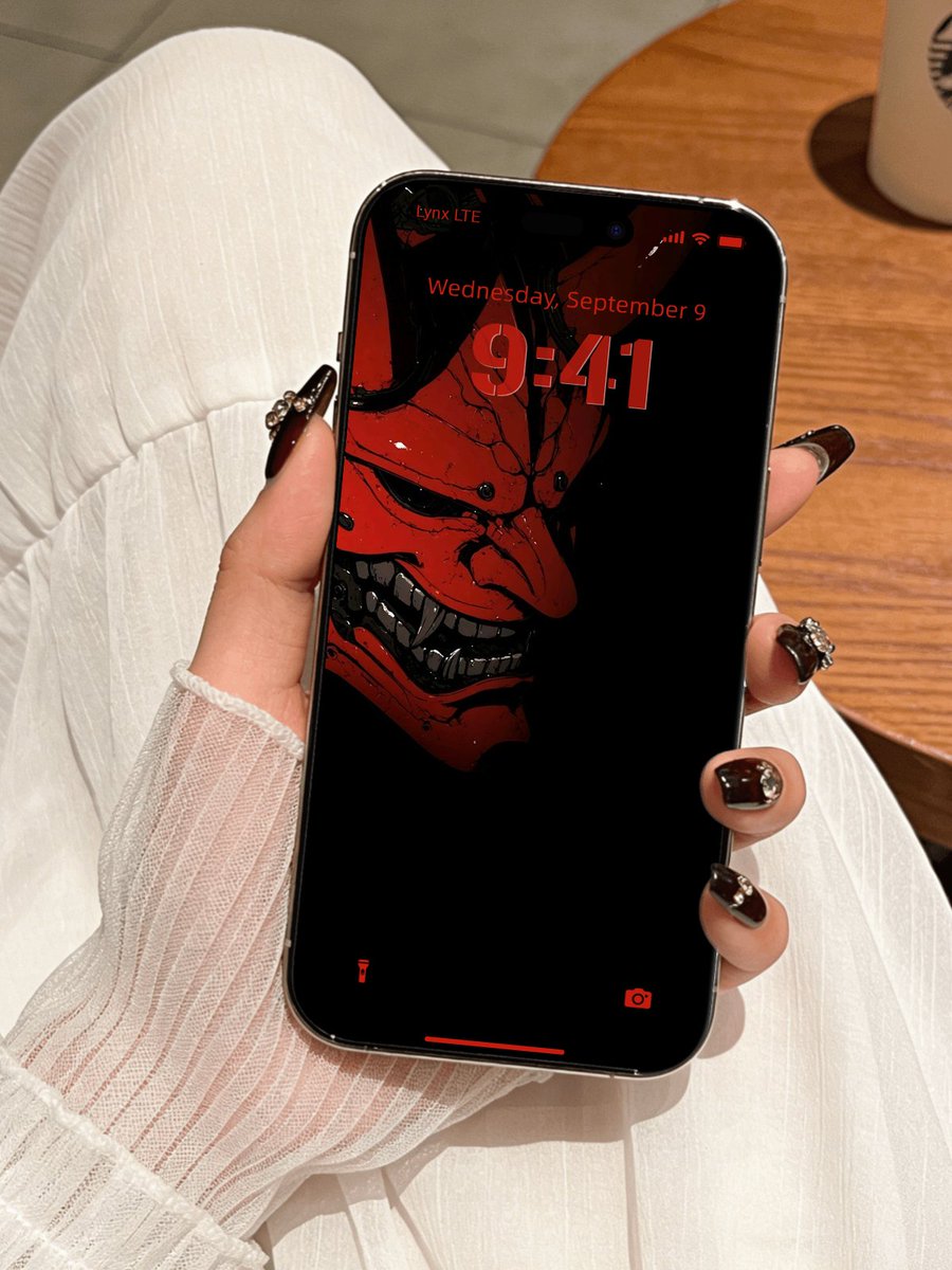 lynxchizzy's tweet photo. Fear nahi… naam hi kaafi hai — DEMON 👑
#OniMask #Cyberpunk https://t.co/4WYuomsTA3