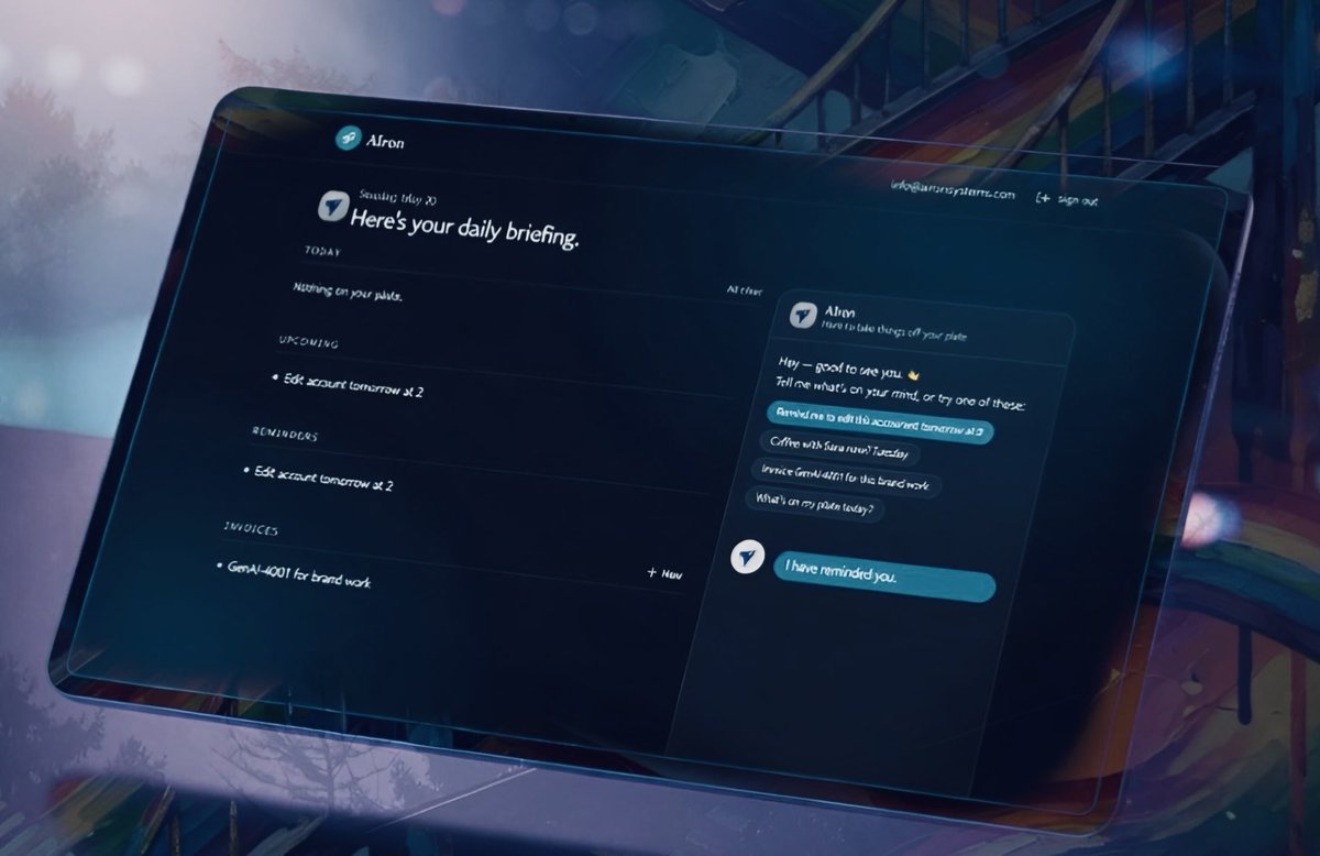 Anna_Rebeca_'s tweet photo. Aivon Calm Assist just got a bit calmer ✨

Added a clean, peaceful Dashboard with: 

→ Today’s Focus tasks → Quick reminders → Weekly progress overview

Still the same calm AI that helps solo founders and small business owners stay organized without the stress.

Early version live → https://t.co/fzPgUycExa

What’s one feature you’d love to see next? 👇

#AivonCalmAssist #AgenticAI #SmallBusinessTools