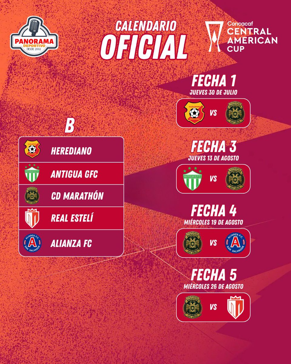 pdeportivohn's tweet photo. COPA CENTROAMERICANA LISTA ✅🔥

Así se jugaría la fase de grupos de la #CopaCentroamericana donde jugarán Marathón, Olimpia y Motagua 🚨🙌 https://t.co/ZFeGk6Itop