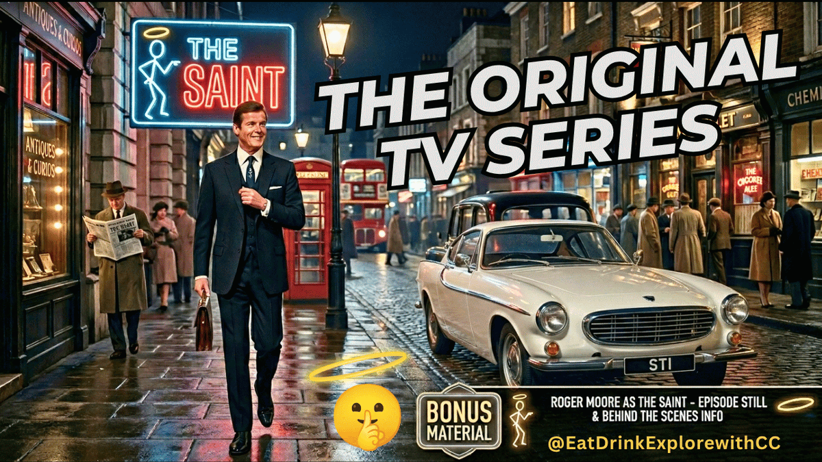 eatcc696741's tweet photo. The Saint | Before James Bond - How Roger Moore Created the Ultimate 60s Spy Fi Icon | Full Episodes 1 & 2
#TheSaint #RogerMoore #ClassicTV #SimonTemplar #BritishTVSeries #itv #EatDrinkExplorewithCC
https://t.co/K6LzqFcDtl via @YouTube https://t.co/6ASNAZZWE1