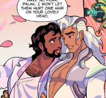 Dvam0n's tweet photo. i know theres a lot of drama regarding the new comic but can we all admit nirans partner is very cute https://t.co/5wHjFXtD2t