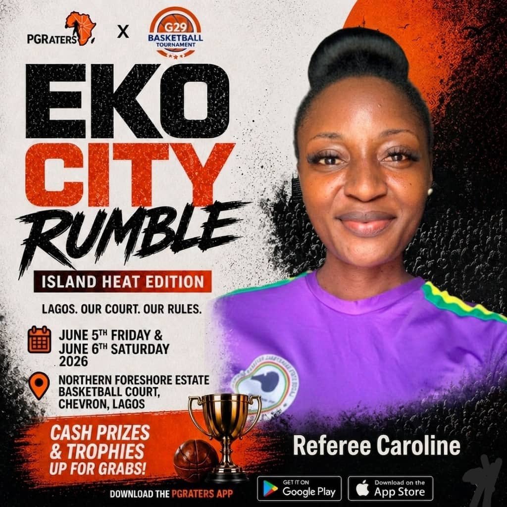 ML_Ballers's tweet photo. The officials for the Eko City Rumble!

Four brilliant minds of the game ready to bring top-level basketball energy and elite evaluations.

Lagos PGRaters are coming to your city… and the takeover is about to begin. 
#EkoCityRumble #PGRaters #G29Basketballtournament #IslandHeat https://t.co/OTTtuID7KR