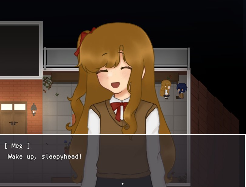 Hanniesoup's tweet photo. Hello! I just released the demo of my game (Deep in Salem) today on  https://t.co/xk9V53tGGw! It's just a simple demo made to collect feedback, I hope you like it ^^ #rpgmaker #indiegame (1/2) https://t.co/ky9sGQEpeH