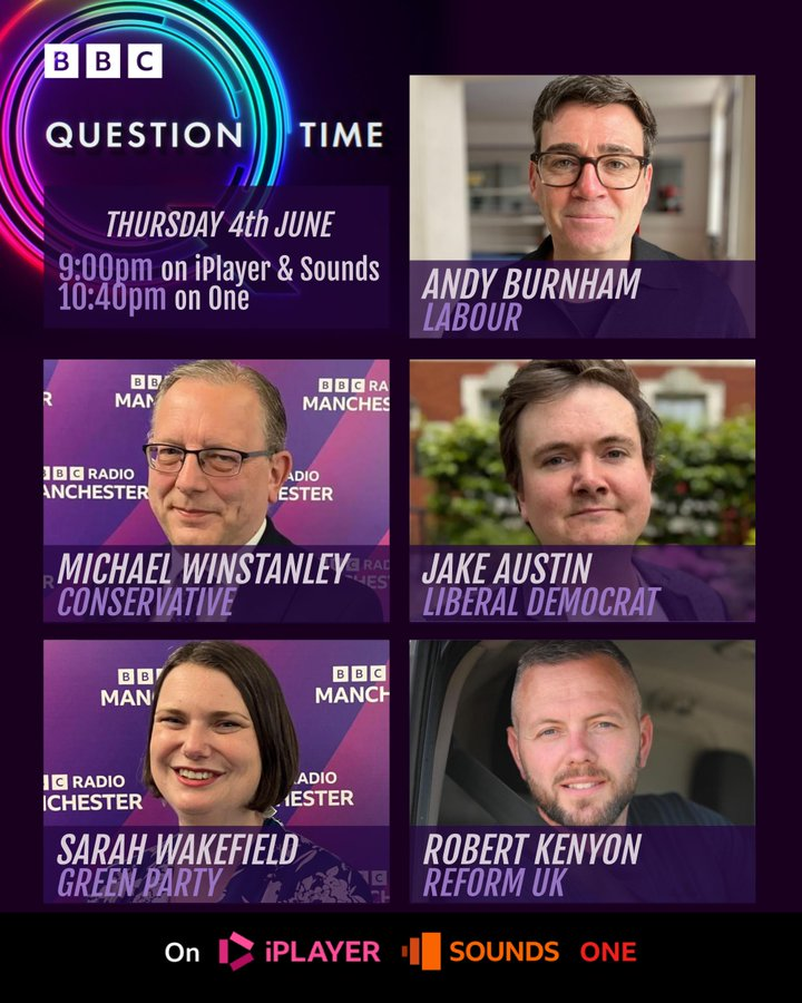 BladeoftheS's tweet photo. An actual Question Time on Thursday that might be relevant.

I'm hoping the Green's don't pull any punches and are very clear on what THEY are offering. https://t.co/fVkD2k5TcK