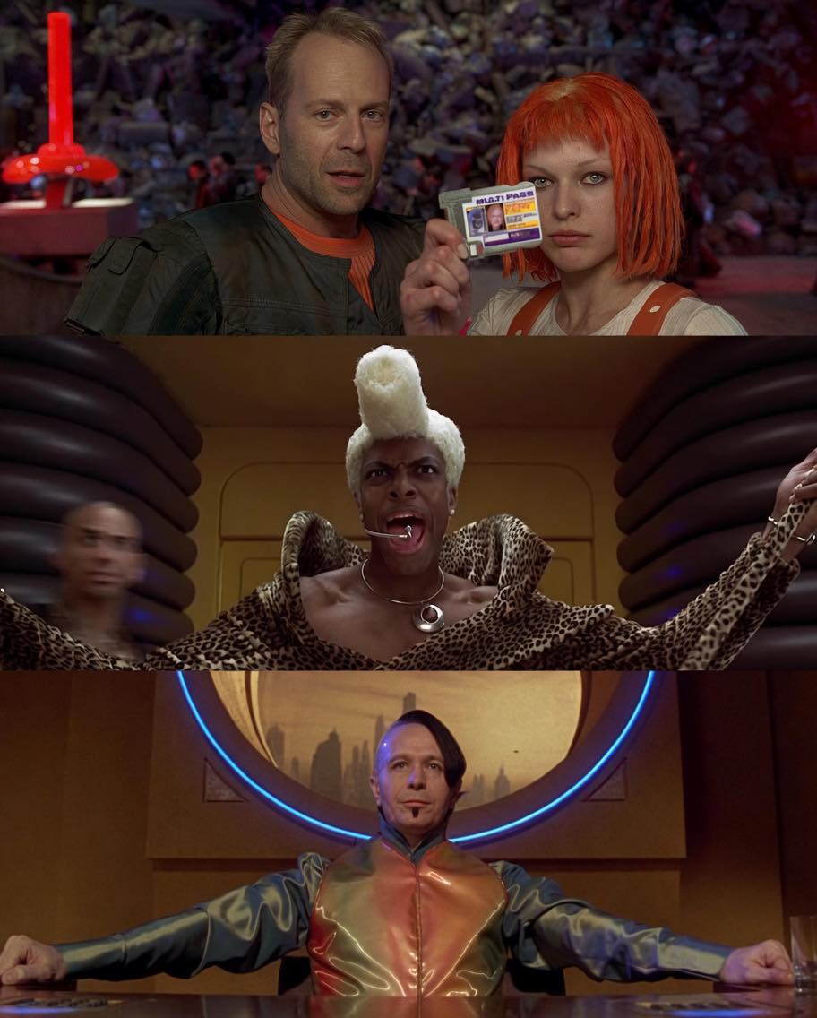 thecinelost's tweet photo. The Fifth Element (1997) https://t.co/MMmApnzzMA