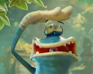 DanielZaur's tweet photo. @Droilius It's funny how Rayman ended up loosing the "cartoony mono eyes", but Globox is unchanged https://t.co/WIjFojyWbr