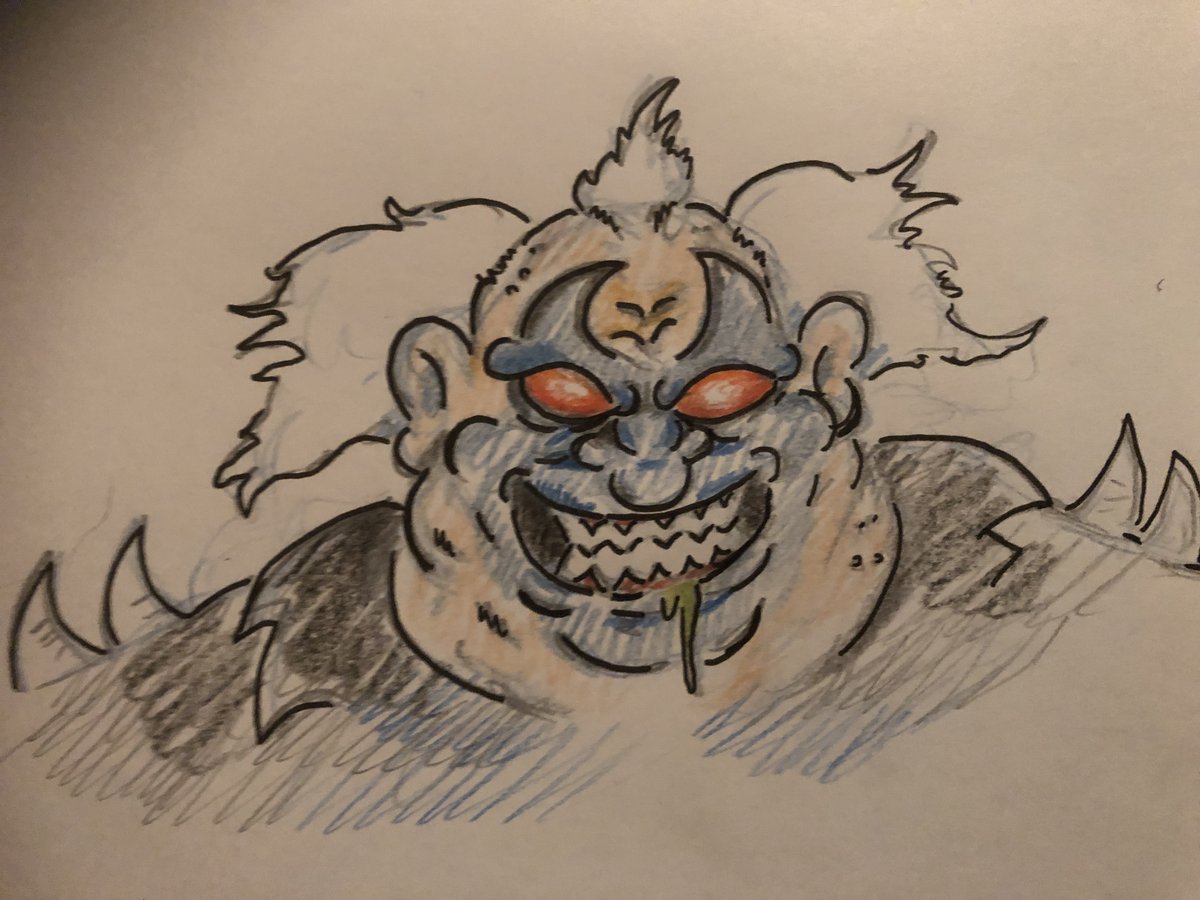 UNGR3's tweet photo. https://t.co/gvWPZeQlda #fanart #spawn #spawnfanart #traditionalart #traditionaldrawing #inked #colorpencil #colorpencils #clown #violator #drawing https://t.co/hMsUdgDONs