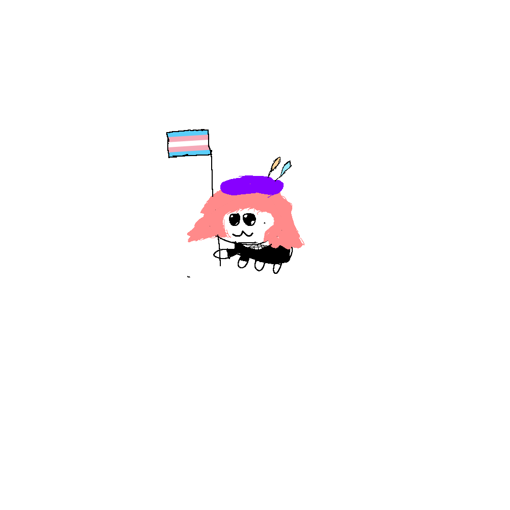 yes308175432716's tweet photo. Happy pride month y'all (   I wasn't motivated enough so i made this lil doodle) https://t.co/naowb7NudT