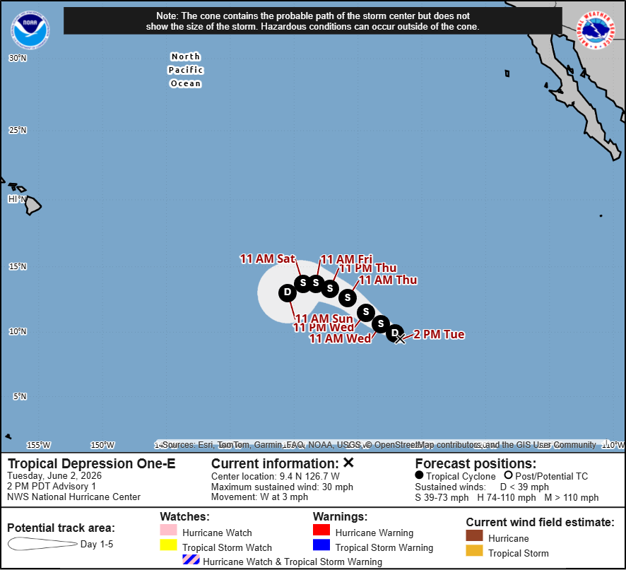 NHC Pacific tweet media