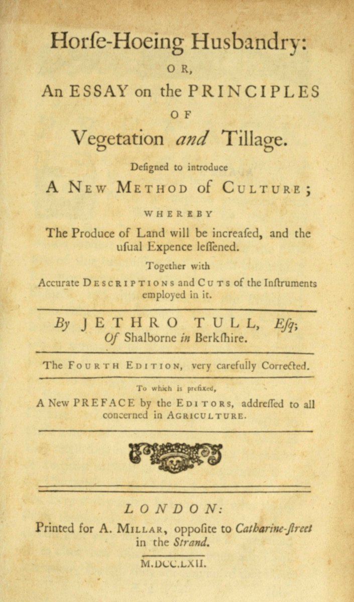 Farm_Archive's tweet photo. Three more titles added: The autobiography of Arthur Young (w/ selections from his correspondence), Frying Pan Farm by Elizabeth Brown Pryor, and Horse-hoeing Husbandry by Jethro Tull. No, not that Jethro Tull. The original and (sorry Ian) much cooler one!
https://t.co/BApqppAPuZ https://t.co/PN7tCHHYNI