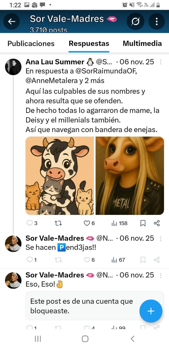 VakitaMetalera's tweet photo. Este es el mismo estúpido que me amenaza y me manda a su grupo de choque para callarme y amedrentarme #Terremoto #VakitasMetaleras #AnneMetalera #Kitredtoo https://t.co/0lxE43hwmo