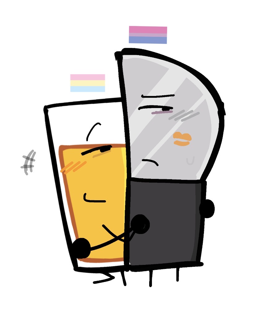 Pariri_dgrp's tweet photo. Happy pride month my friends 👀👀🧡🧡
#inanimateinsanity https://t.co/NVEklnTSOX