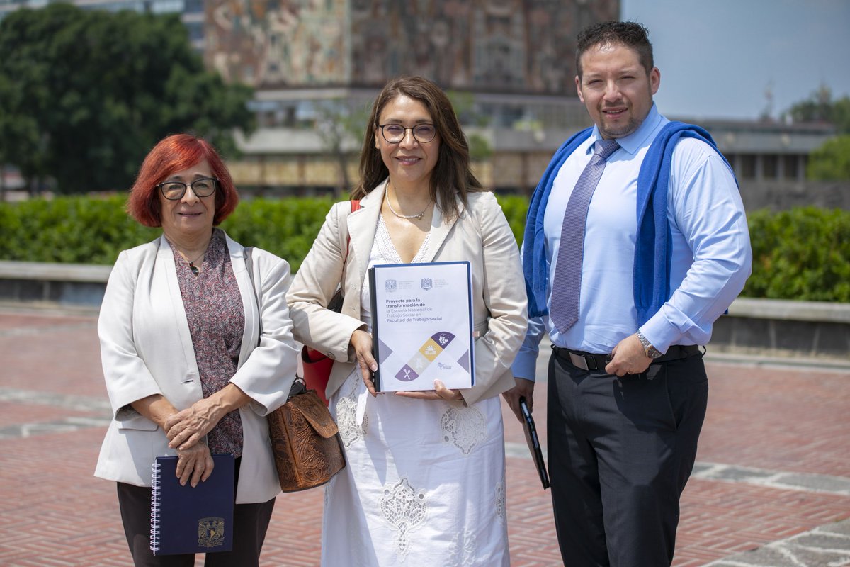 ENTSUNAMOficial's tweet photo. Hoy dimos un paso más #HaciaLaFacultadQueQueremos con la presentación del Proyecto de Transformación de Escuela Nacional de Trabajo Social a Facultad de Trabajo Social, ante la Comisión de Trabajo Académico del H. Consejo Universitario. https://t.co/giYKq9PchJ
